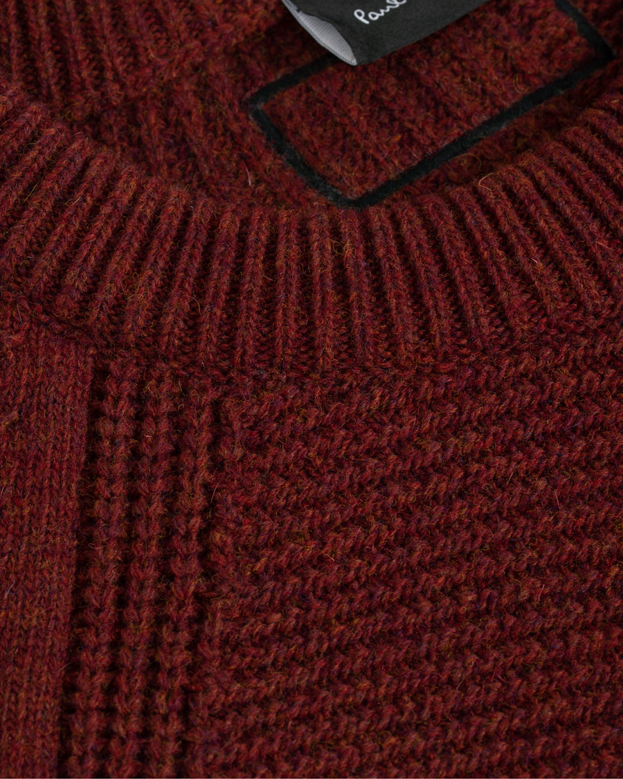 Herren | Pullover | PS Paul Smith | Patchwork Knit Sweater Brick/Navy