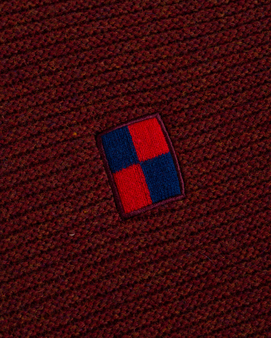Herren | Pullover | PS Paul Smith | Patchwork Knit Sweater Brick/Navy