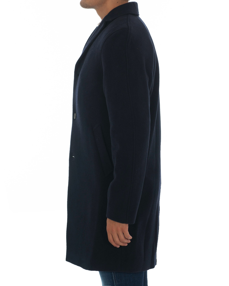 Herren | Jacken | Samsøe Samsøe | Samsøe & Samsøe Bryn Wool Coat Night Sky