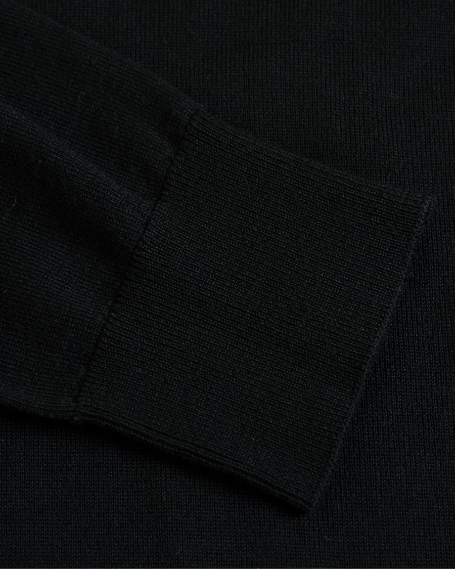 Herren | Pullover | Samsøe Samsøe | Samsøe & Samsøe Flemming Superfine Merino Wool Roll Neck Black