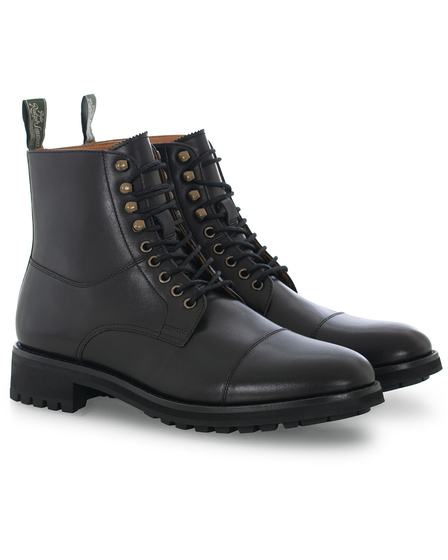 Herren | Polo Ralph Lauren Bryson Boot Black Calf | Polo Ralph Lauren | Bryson Boot Black Calf