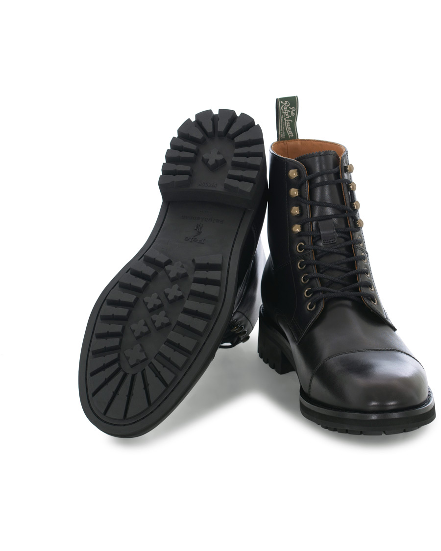 Herren | Polo Ralph Lauren Bryson Boot Black Calf | Polo Ralph Lauren | Bryson Boot Black Calf