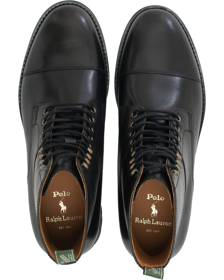 Herren | Polo Ralph Lauren Bryson Boot Black Calf | Polo Ralph Lauren | Bryson Boot Black Calf