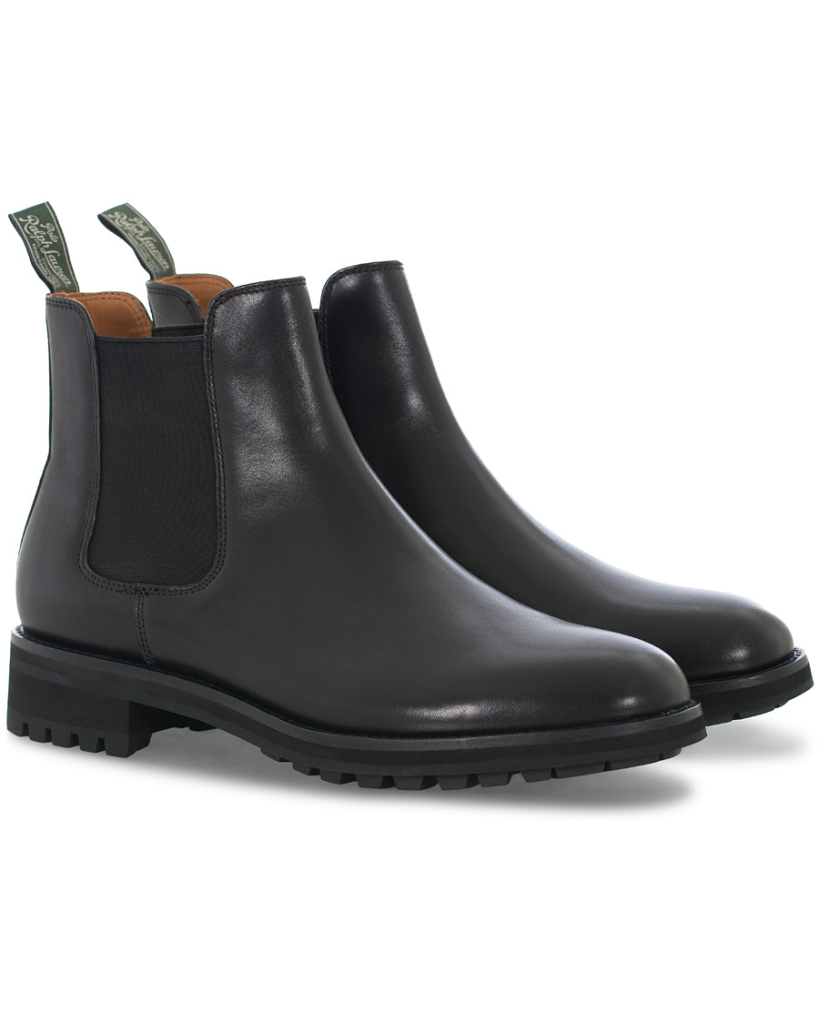 Herren | Polo Ralph Lauren Bryson Chelsea Boot Black Calf | Polo Ralph Lauren | Bryson Chelsea Boot Black Calf