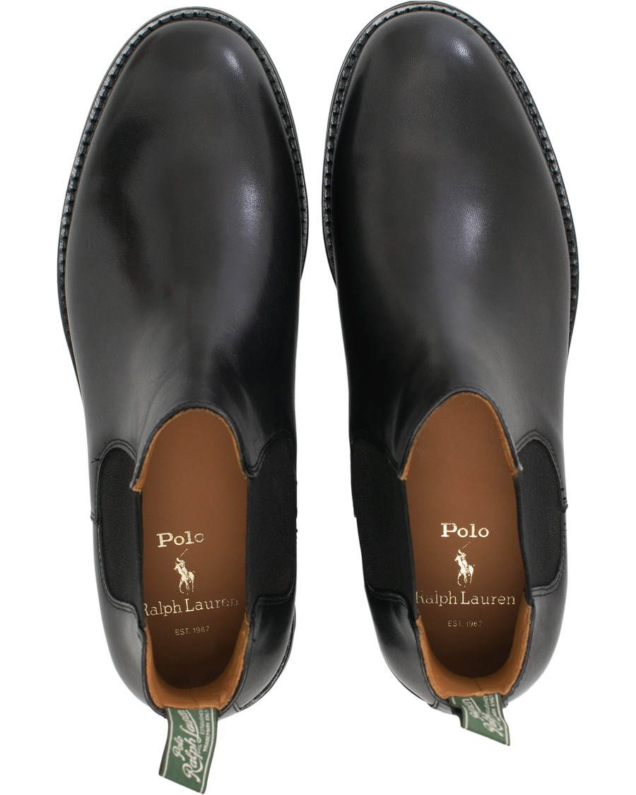 Herren | Polo Ralph Lauren Bryson Chelsea Boot Black Calf | Polo Ralph Lauren | Bryson Chelsea Boot Black Calf