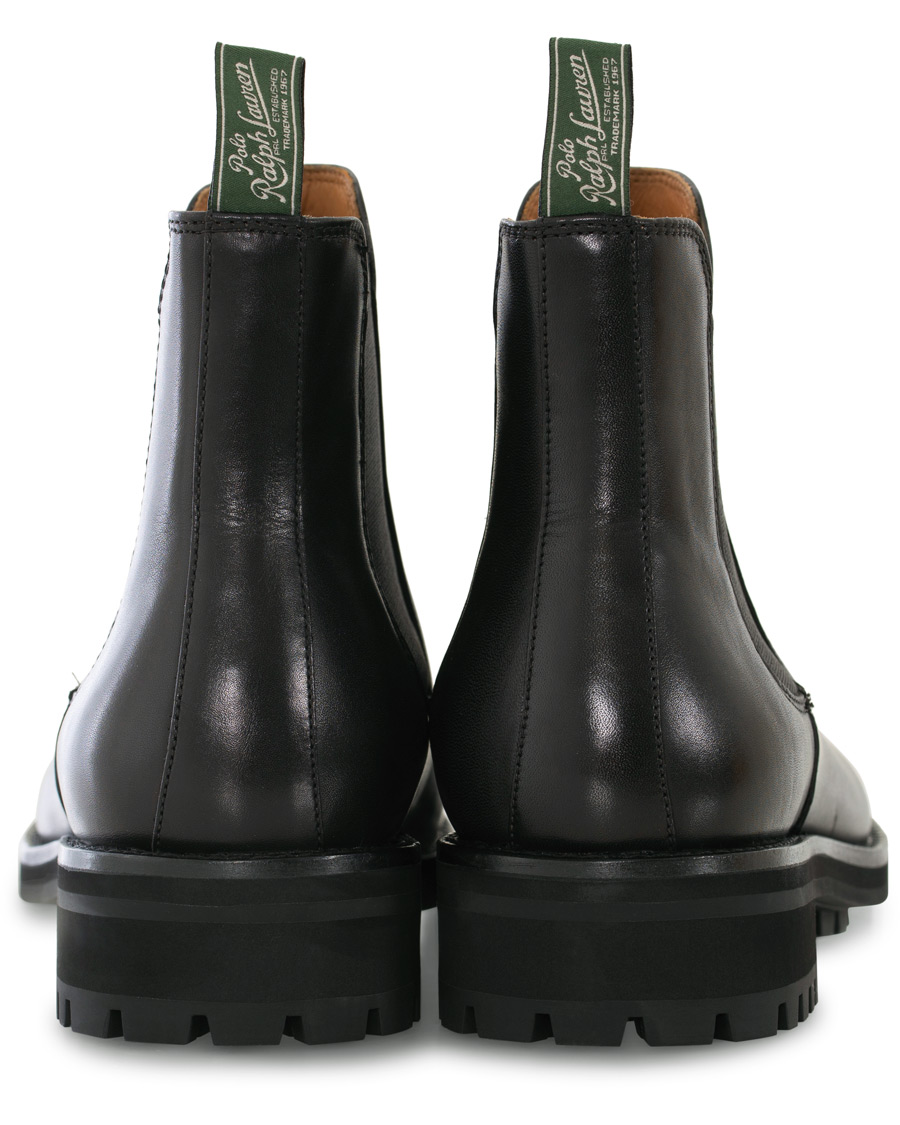 Herren | Polo Ralph Lauren Bryson Chelsea Boot Black Calf | Polo Ralph Lauren | Bryson Chelsea Boot Black Calf