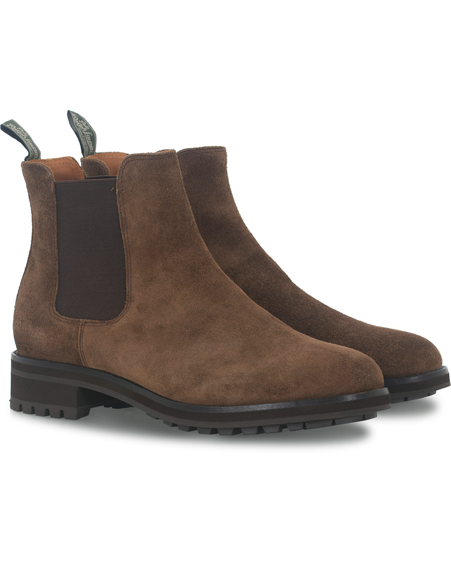 Herren | Polo Ralph Lauren Bryson Chelsea Boot Brown Suede | Polo Ralph Lauren | Bryson Chelsea Boot Brown Suede