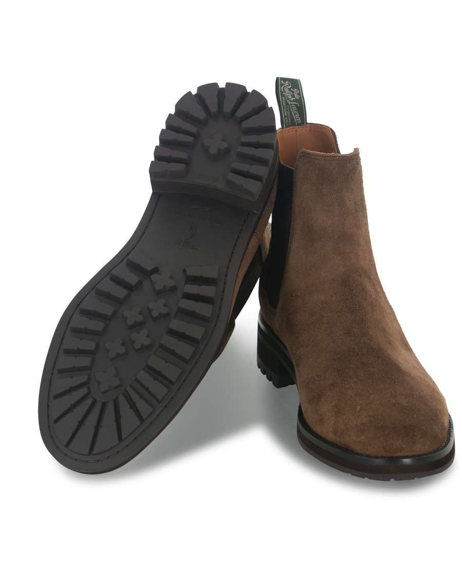 Herren | Polo Ralph Lauren Bryson Chelsea Boot Brown Suede | Polo Ralph Lauren | Bryson Chelsea Boot Brown Suede