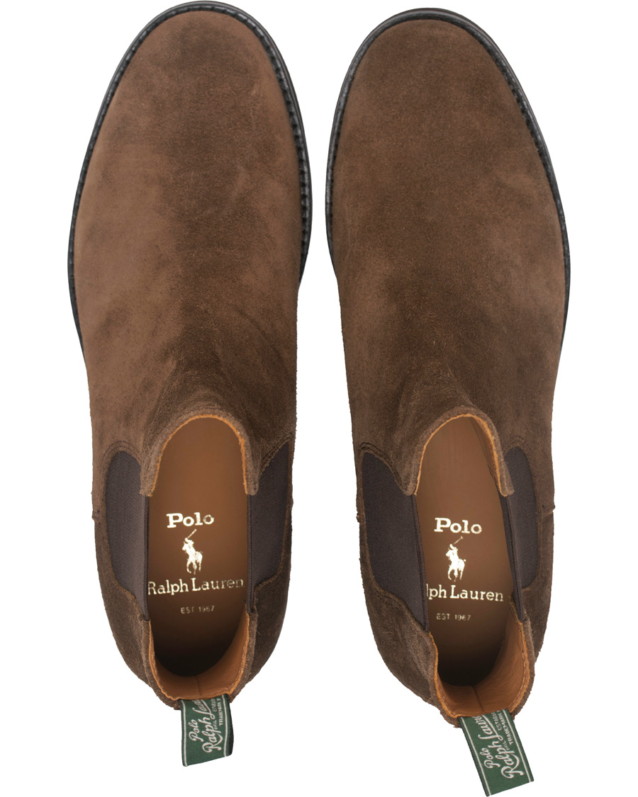 Herren | Polo Ralph Lauren Bryson Chelsea Boot Brown Suede | Polo Ralph Lauren | Bryson Chelsea Boot Brown Suede