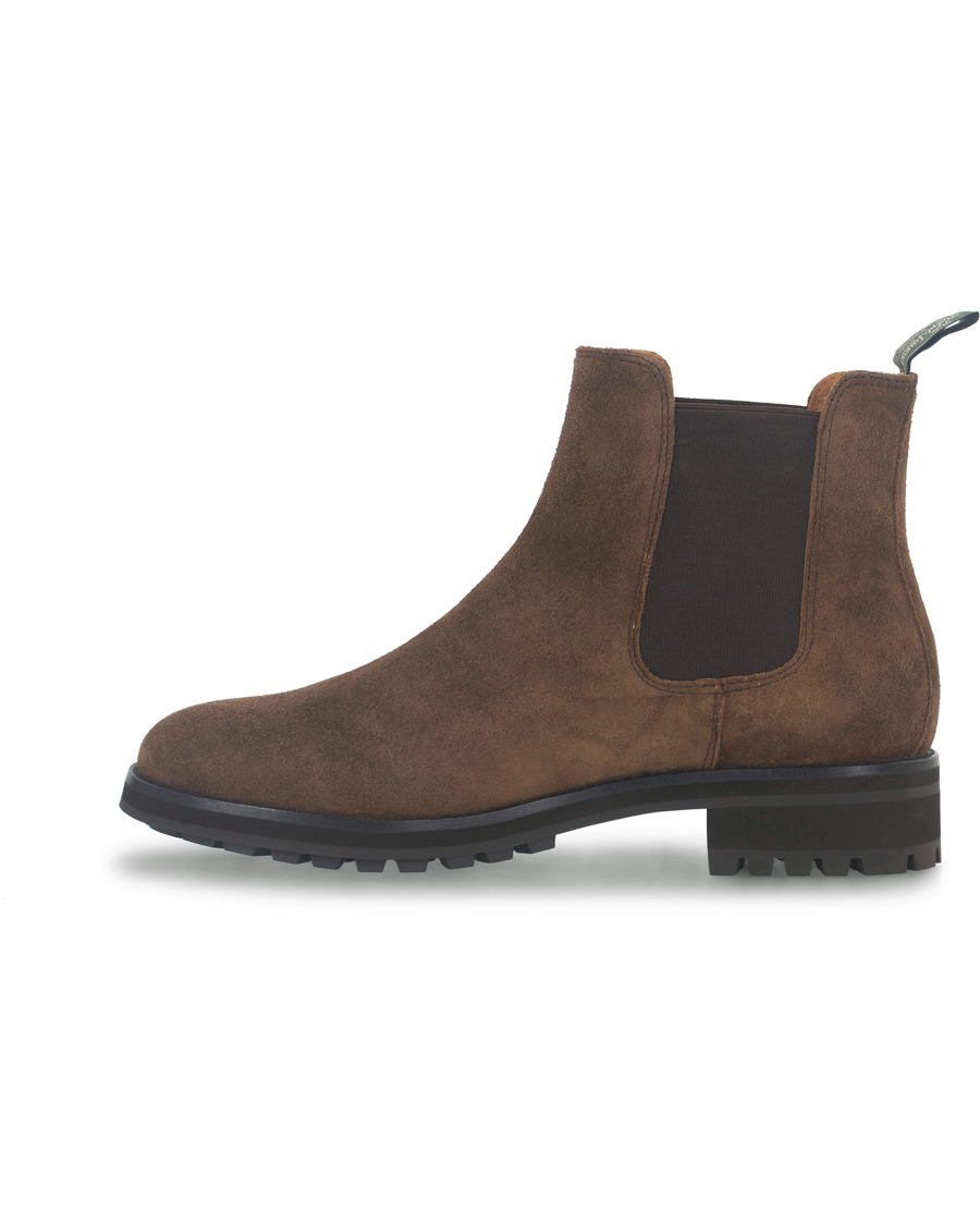Herren | Polo Ralph Lauren Bryson Chelsea Boot Brown Suede | Polo Ralph Lauren | Bryson Chelsea Boot Brown Suede