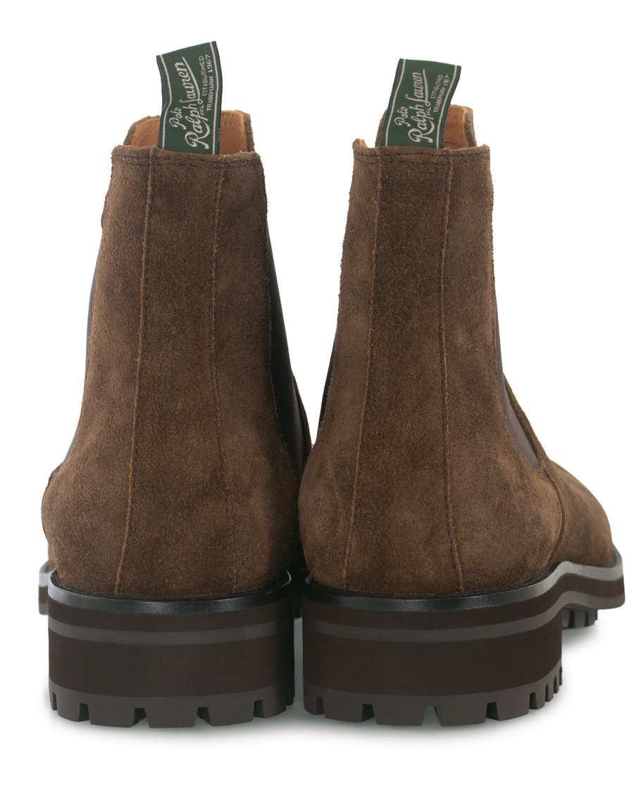 Herren | Polo Ralph Lauren Bryson Chelsea Boot Brown Suede | Polo Ralph Lauren | Bryson Chelsea Boot Brown Suede