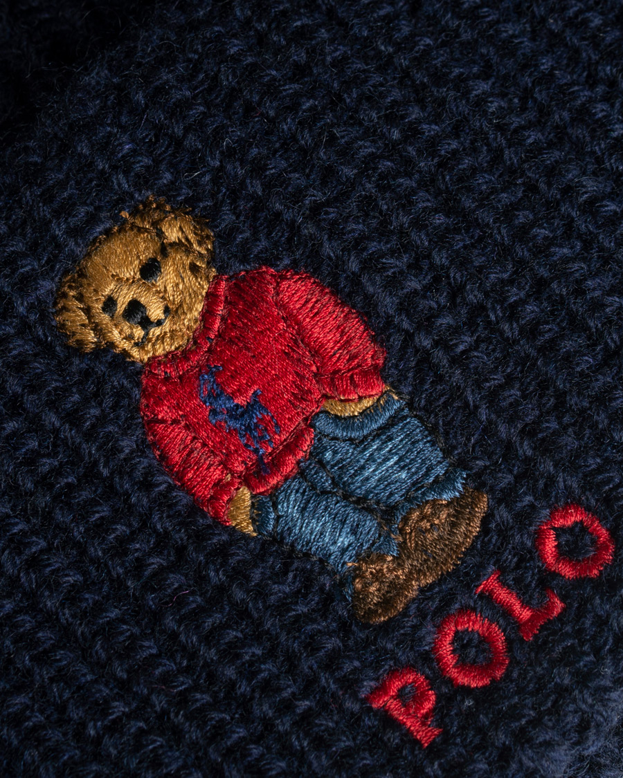 Herren | Polo Ralph Lauren Bear Beanie Hunter Navy | Polo Ralph Lauren | Bear Beanie Hunter Navy