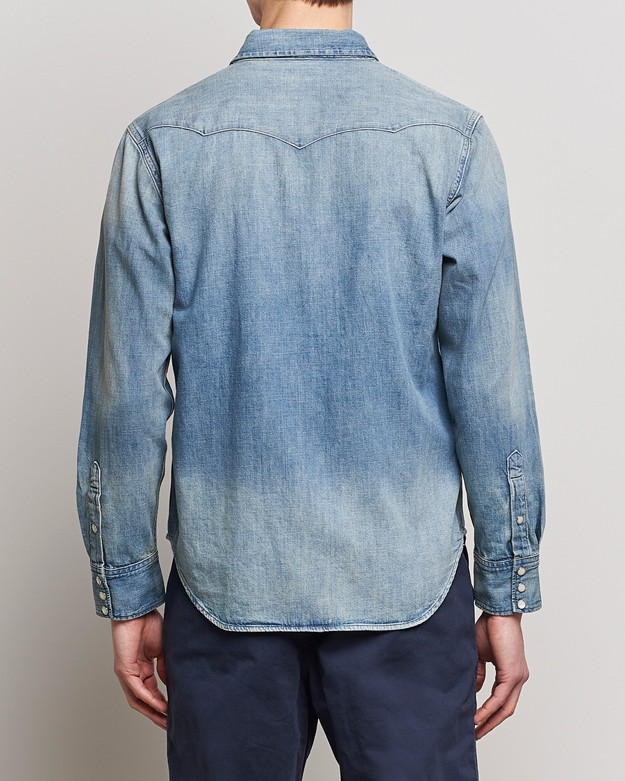 Herren | Hemden | Polo Ralph Lauren | Icon Wester Denim Shirt Light Blue