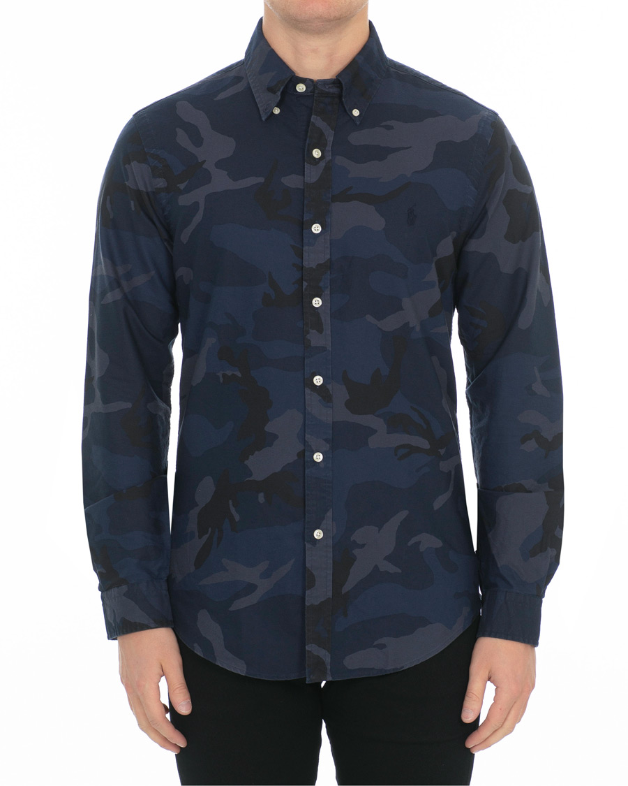 Herren | Hemden | Polo Ralph Lauren | Slim Fit Camo Shirt Blue