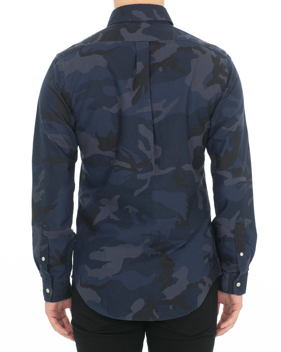 Herren | Hemden | Polo Ralph Lauren | Slim Fit Camo Shirt Blue
