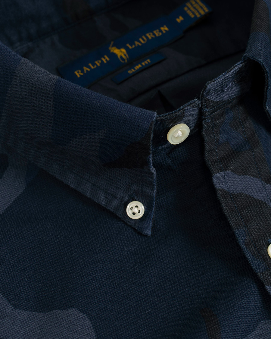 Herren | Hemden | Polo Ralph Lauren | Slim Fit Camo Shirt Blue
