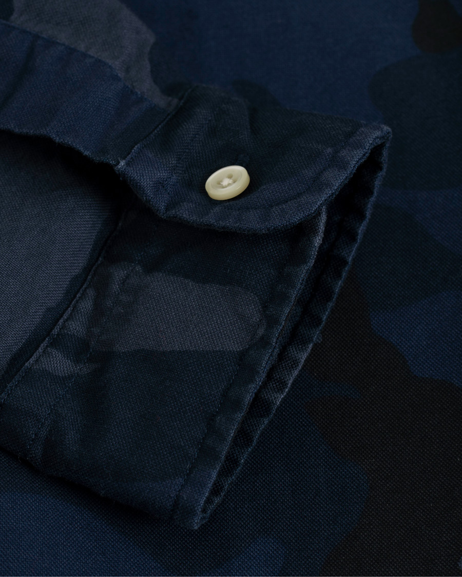 Herren | Hemden | Polo Ralph Lauren | Slim Fit Camo Shirt Blue