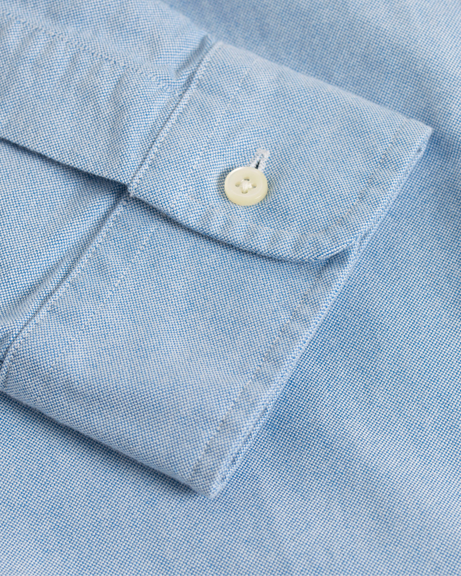 Herren | Hemden | Polo Ralph Lauren | Slim Fit Oxford Bear Shirt Light Blue