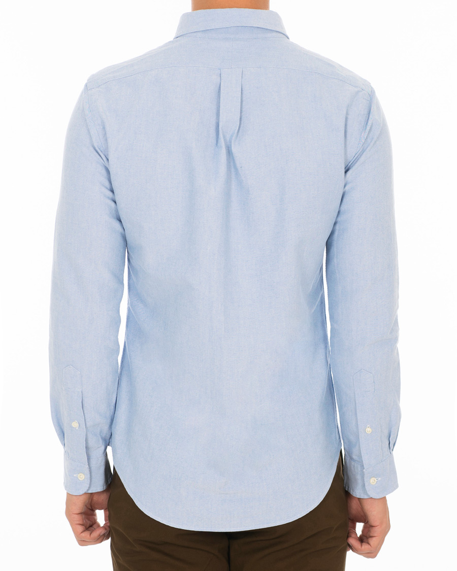 Herren | Hemden | Polo Ralph Lauren | Slim Fit Contrast Oxford Shirt Light Blue