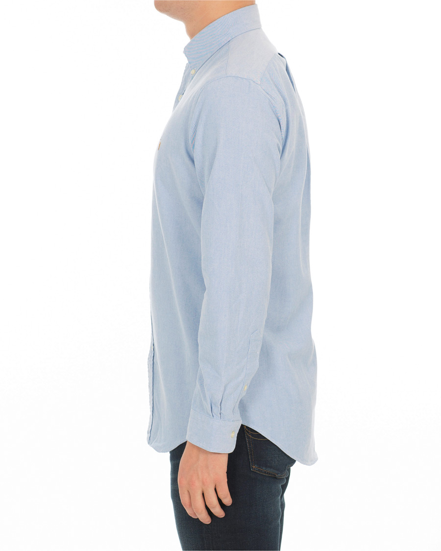 Herren | Hemden | Polo Ralph Lauren | Core Fit Contrast Oxford Shirt Light Blue