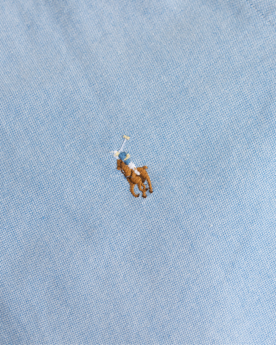 Herren | Hemden | Polo Ralph Lauren | Core Fit Contrast Oxford Shirt Light Blue