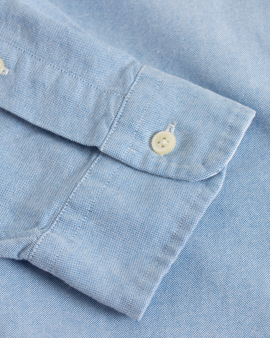 Herren | Hemden | Polo Ralph Lauren | Core Fit Contrast Oxford Shirt Light Blue