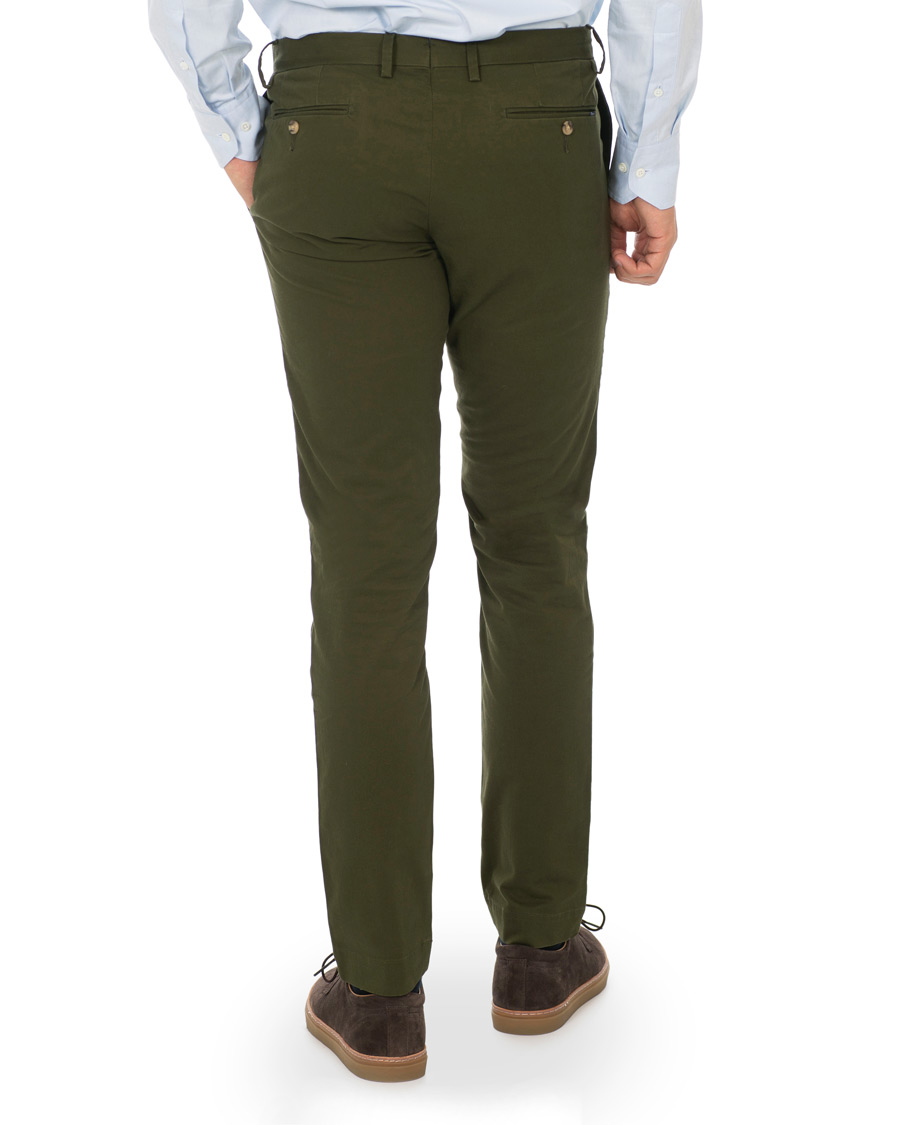 Herren | Hosen | Polo Ralph Lauren | Tailored Slim Fit Hudson Chino Olive
