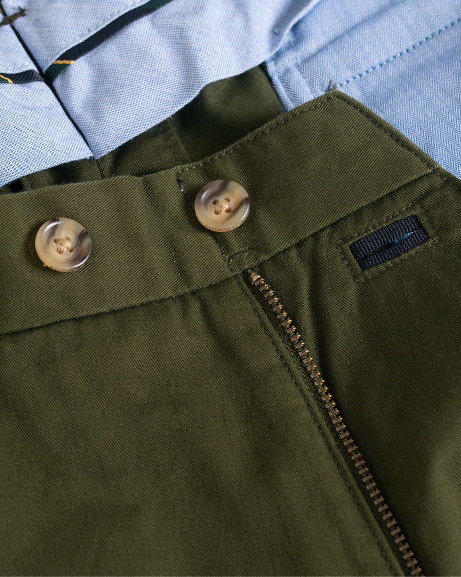 Herren | Hosen | Polo Ralph Lauren | Tailored Slim Fit Hudson Chino Olive