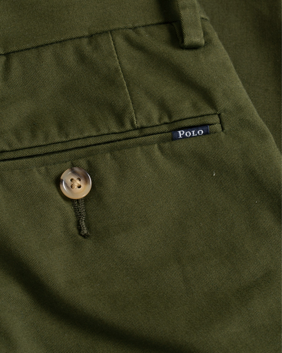 Herren | Hosen | Polo Ralph Lauren | Tailored Slim Fit Hudson Chino Olive