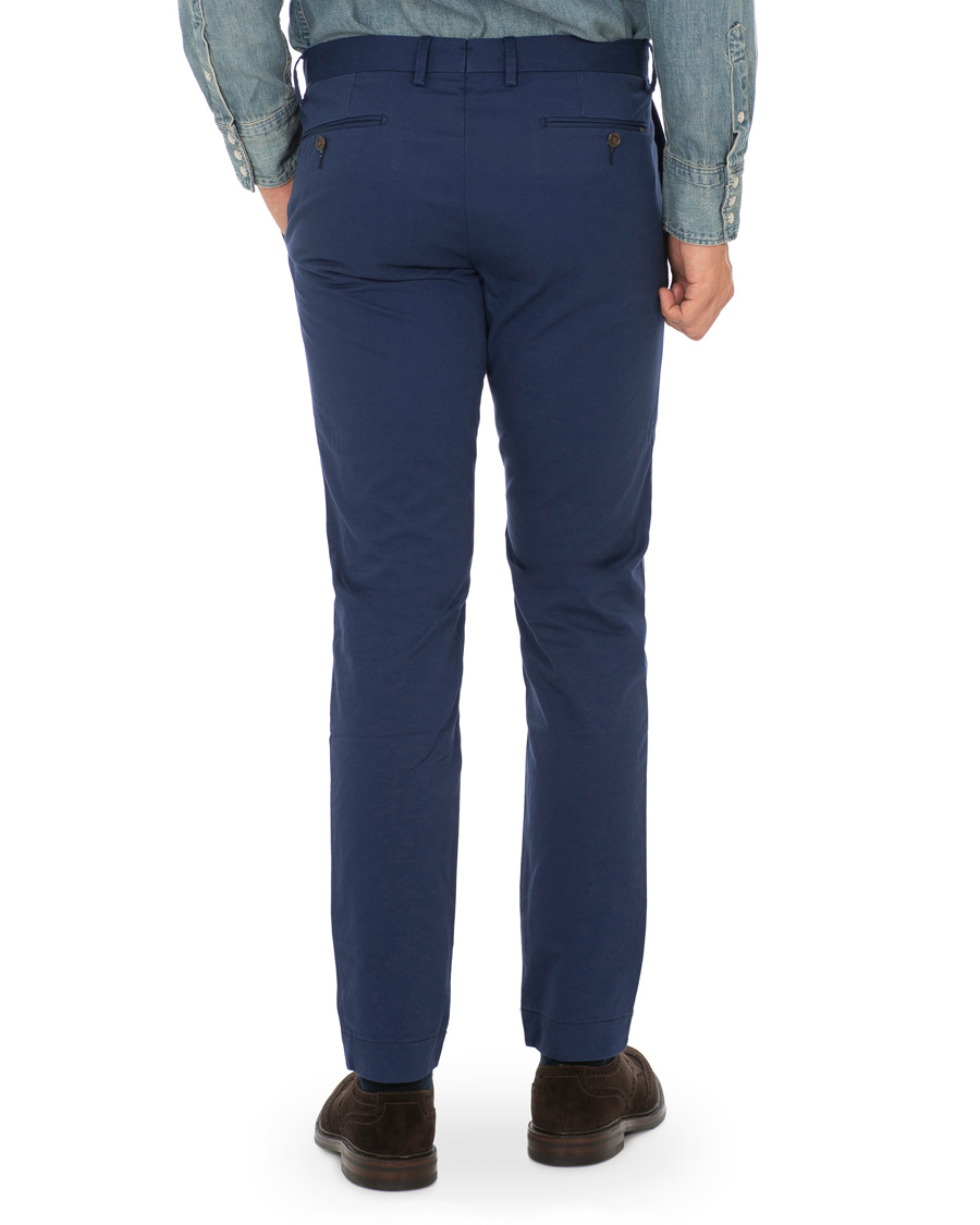 Herren | Hosen | Polo Ralph Lauren | Tailored Slim Fit Hudson Chino Dark Cobalt