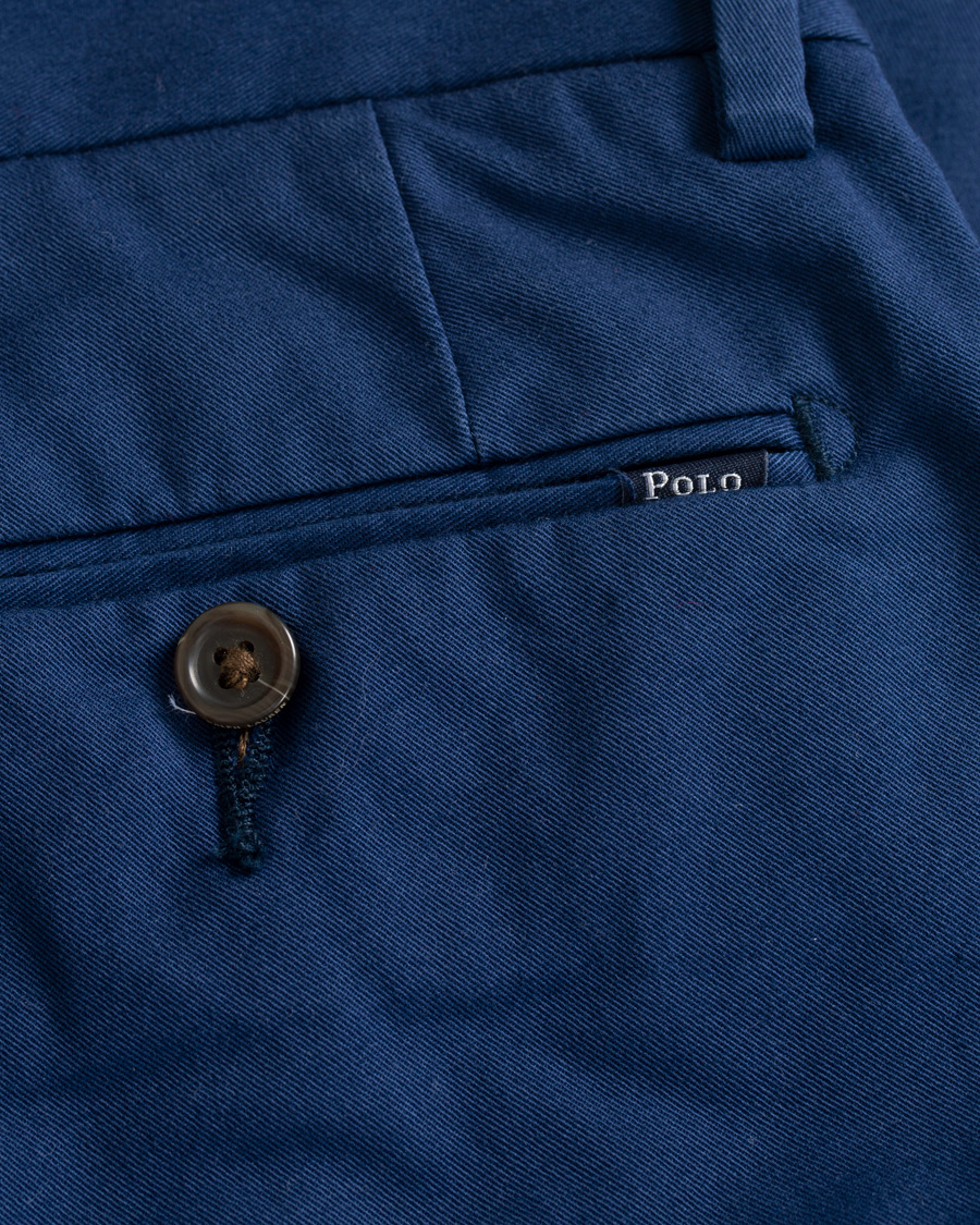 Herren | Hosen | Polo Ralph Lauren | Tailored Slim Fit Hudson Chino Dark Cobalt