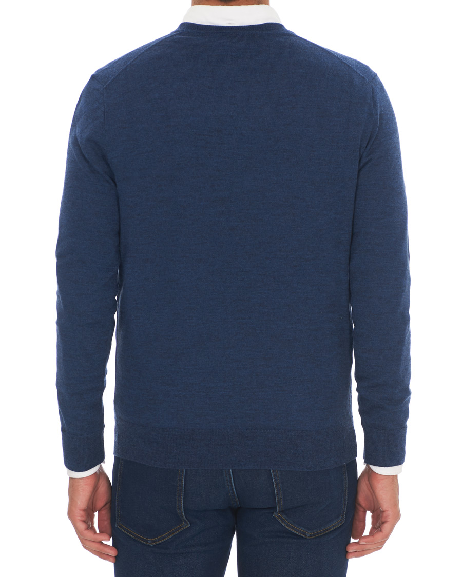 Herren | Pullover | Polo Ralph Lauren | Merino V Neck Pullover Blue
