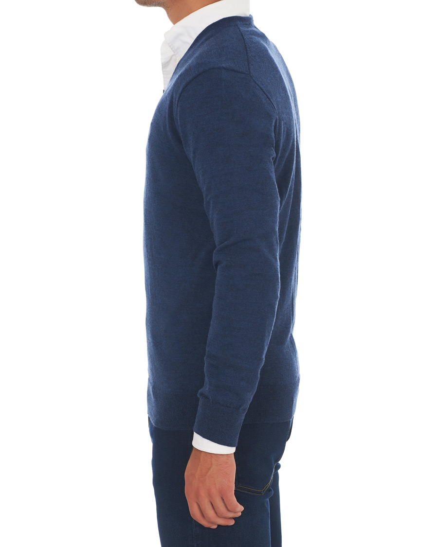 Herren | Pullover | Polo Ralph Lauren | Merino V Neck Pullover Blue