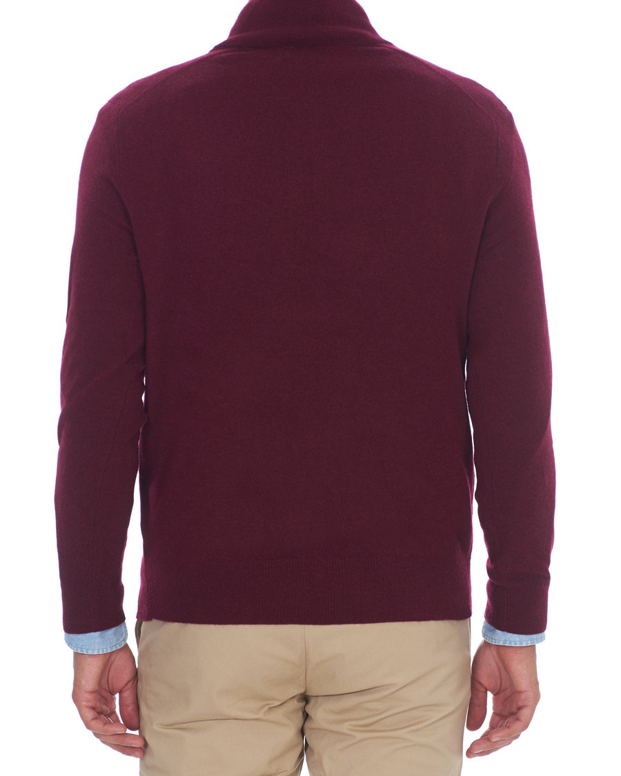 Herren | Pullover | Polo Ralph Lauren | Merino Half Zip Burgundy