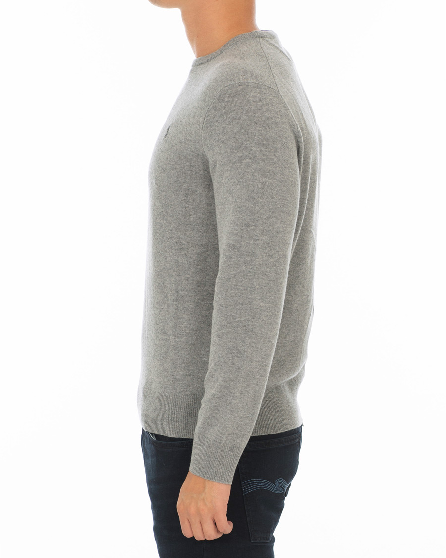 Herren | Pullover | Polo Ralph Lauren | Lambswool Crew Neck Pullover Fawn Grey Heather