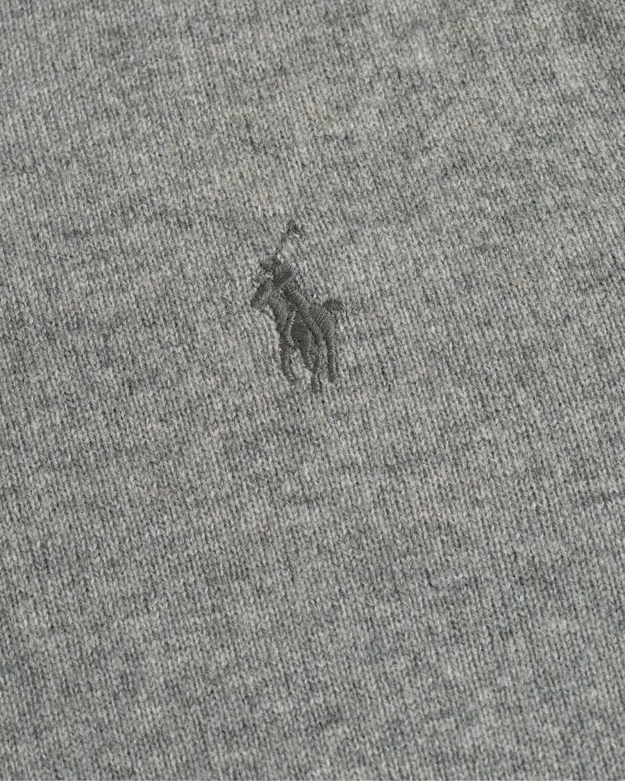 Herren | Pullover | Polo Ralph Lauren | Lambswool Crew Neck Pullover Fawn Grey Heather