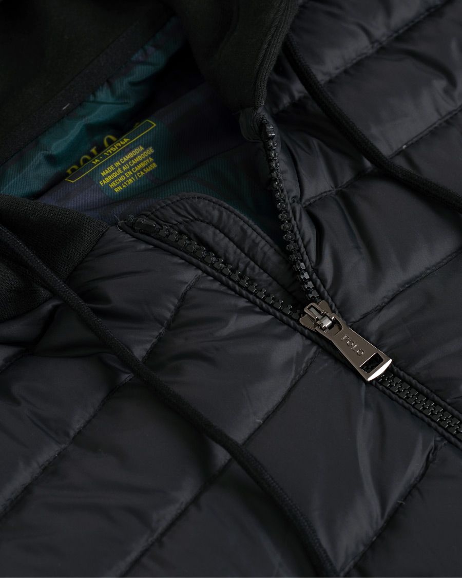 Herren | Jacken | Polo Ralph Lauren | Hooded Hybrid Jacket Black