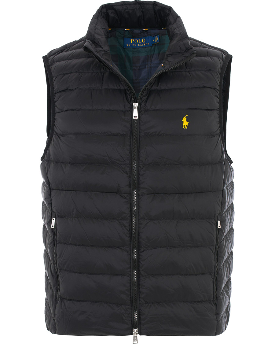Polo Ralph Lauren Lightweight Down Vest Black bei Care of Carl