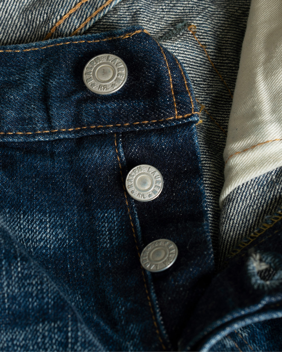 Herren | Jeans | RRL | Low Straight Fit Selvedge Jeans Milwaukee Wash
