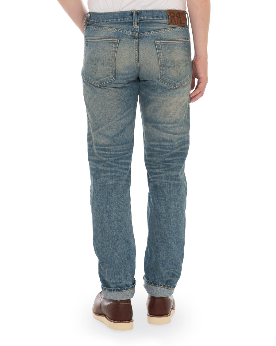 Herren | Jeans | RRL | Low Straight Fit Selvedge Jeans Stallings Wash