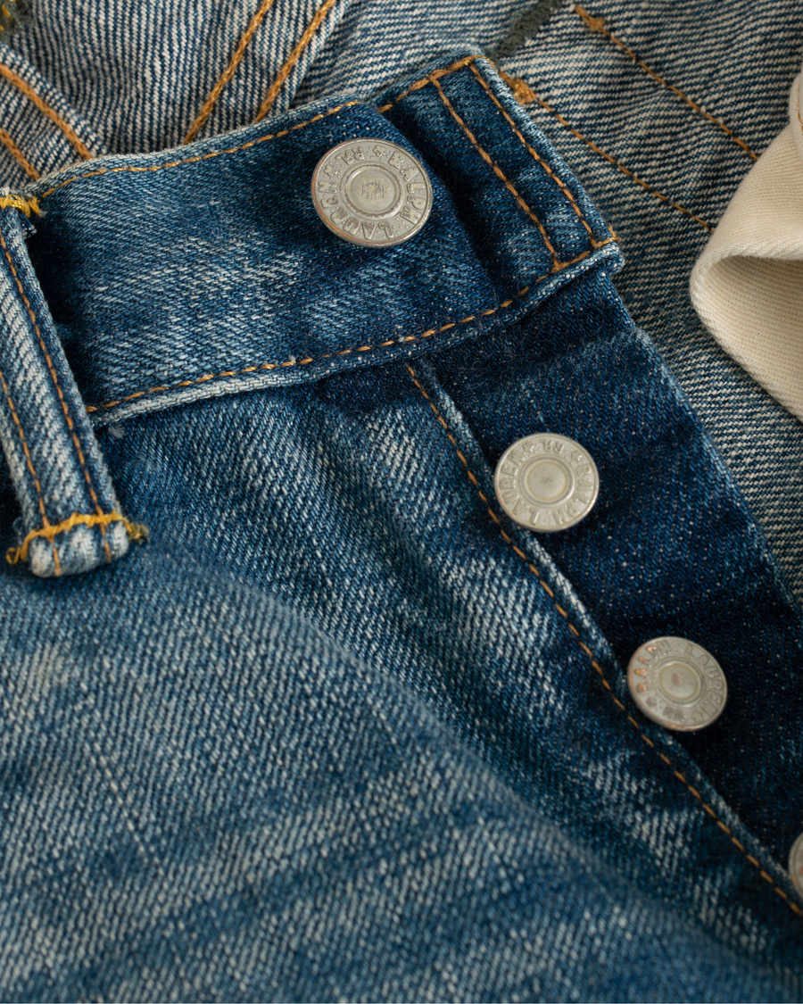 Herren | Jeans | RRL | Low Straight Fit Selvedge Jeans Stallings Wash