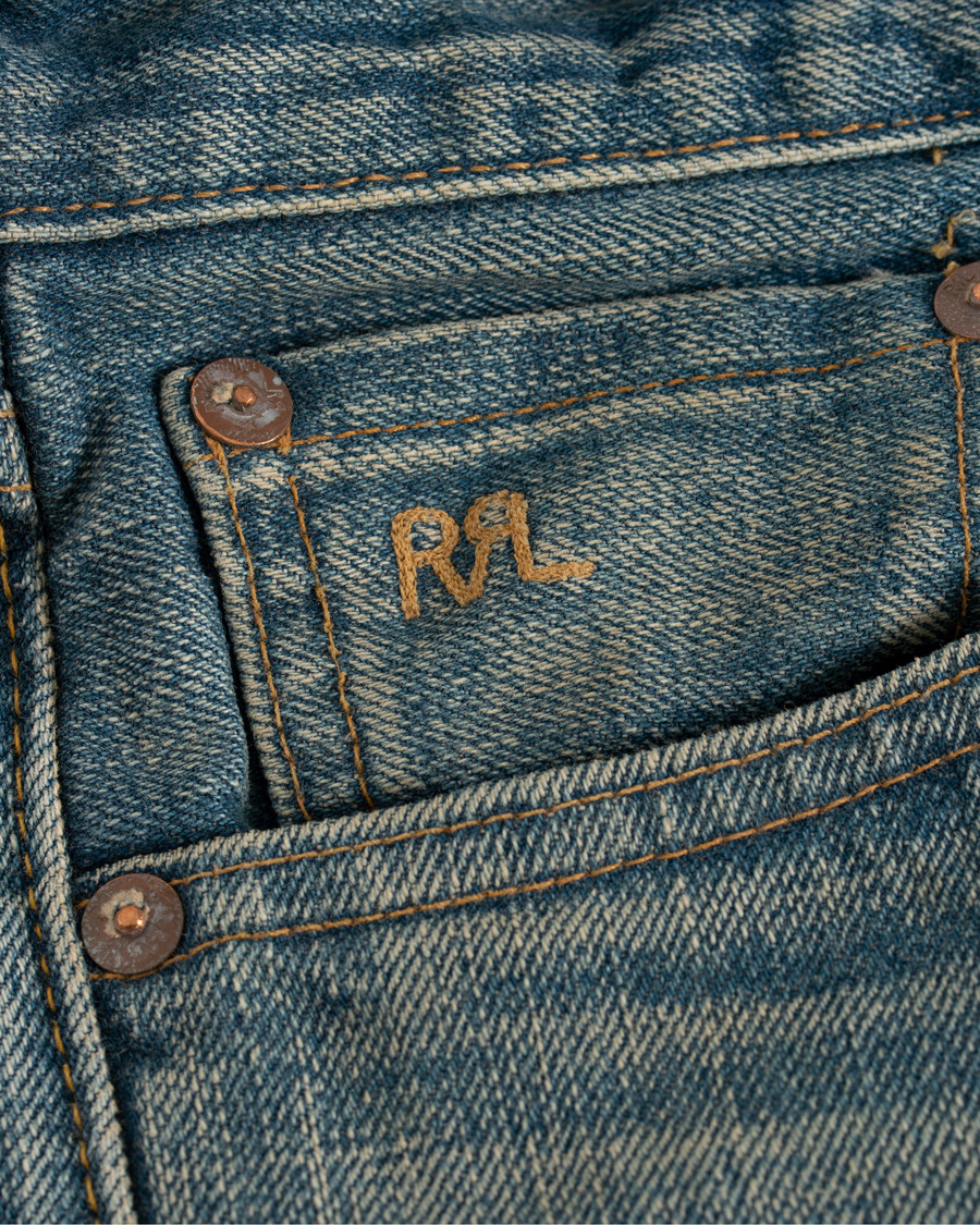 Herren | Jeans | RRL | Low Straight Fit Selvedge Jeans Stallings Wash