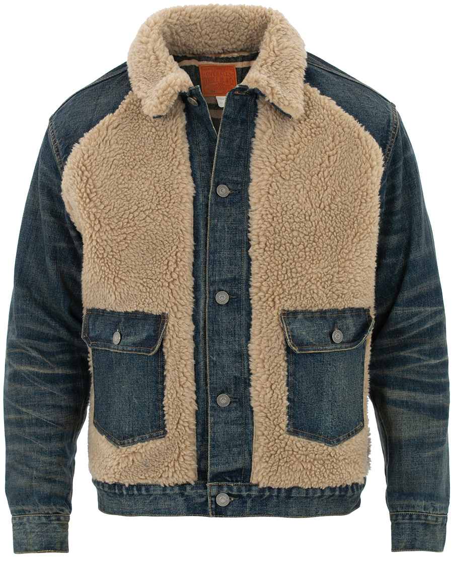 Herren | Jacken | RRL | Denim Grizzly Type I Jacket Indigo