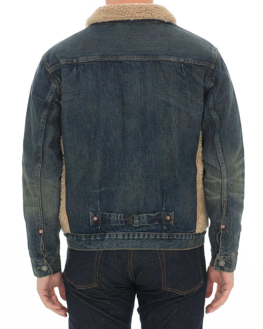 Herren | Jacken | RRL | Denim Grizzly Type I Jacket Indigo