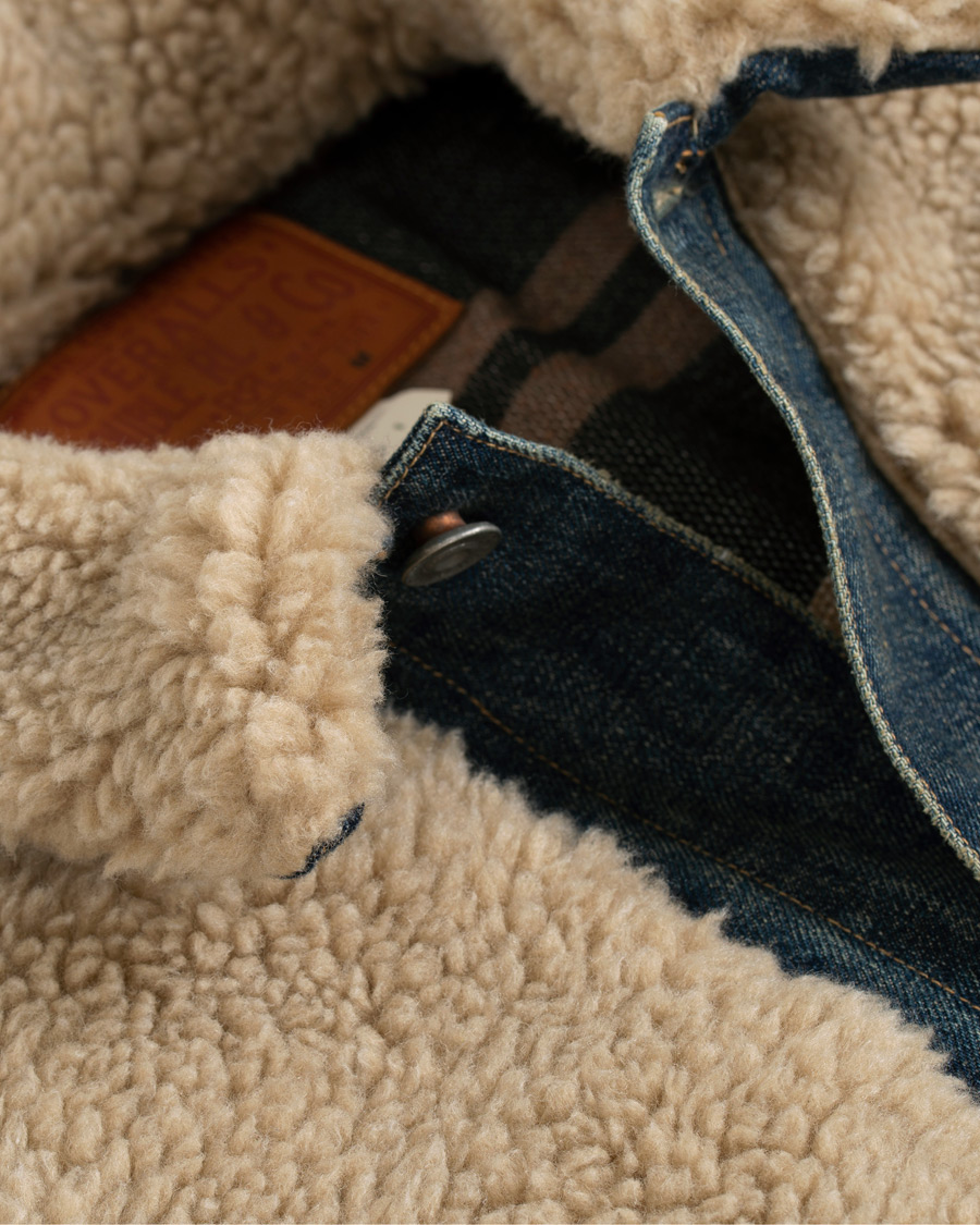 Herren | Jacken | RRL | Denim Grizzly Type I Jacket Indigo