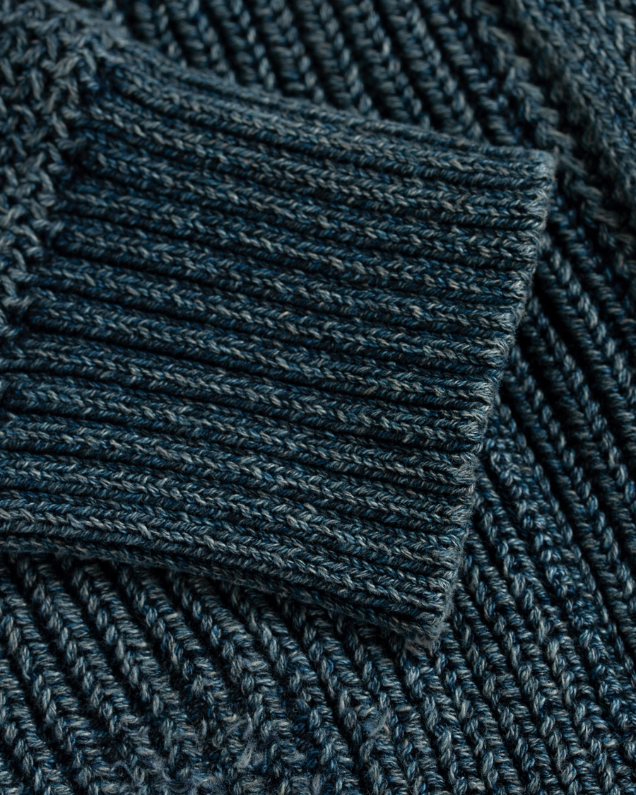 Herren | Pullover | RRL | Shawl Collar Cardigan Dark Indigo