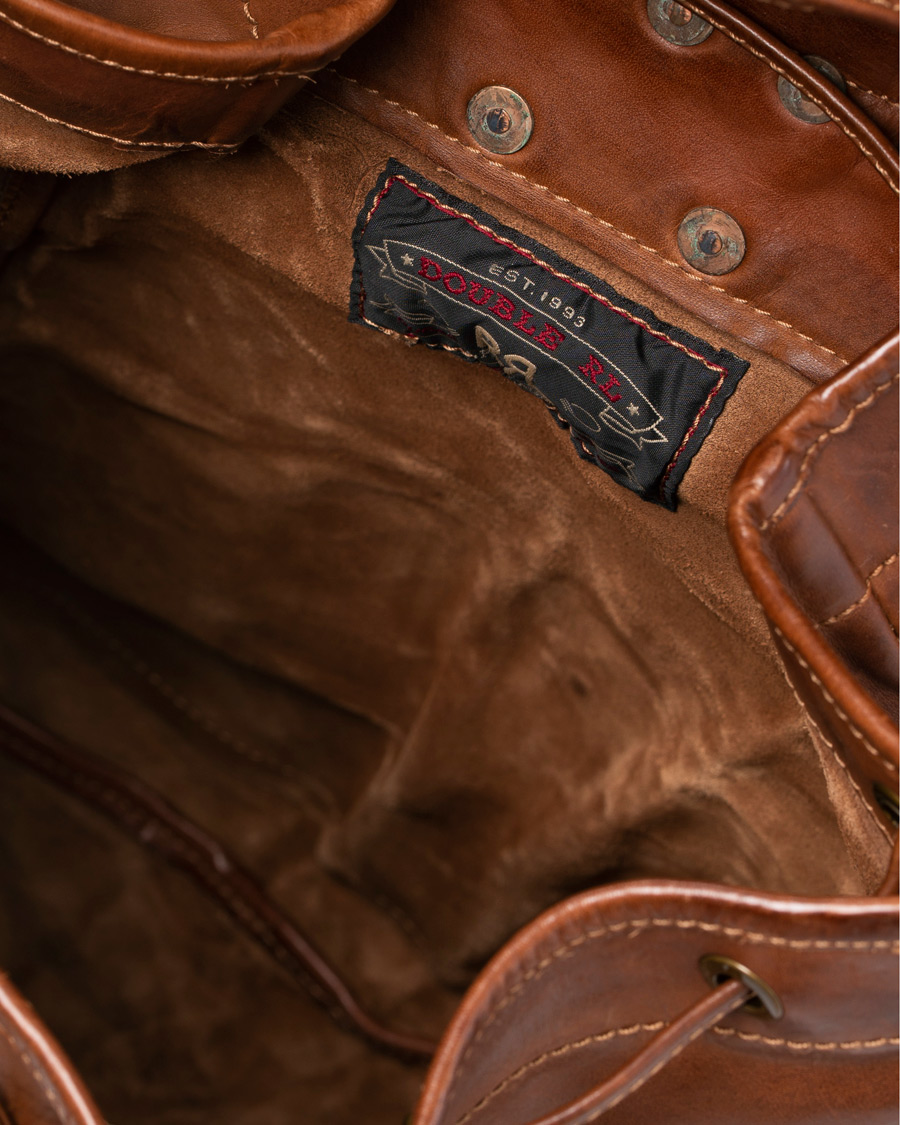 Herren | RRL New Riley Rucksack Veg Tanned Cowhide | RRL | New Riley Rucksack Veg Tanned Cowhide