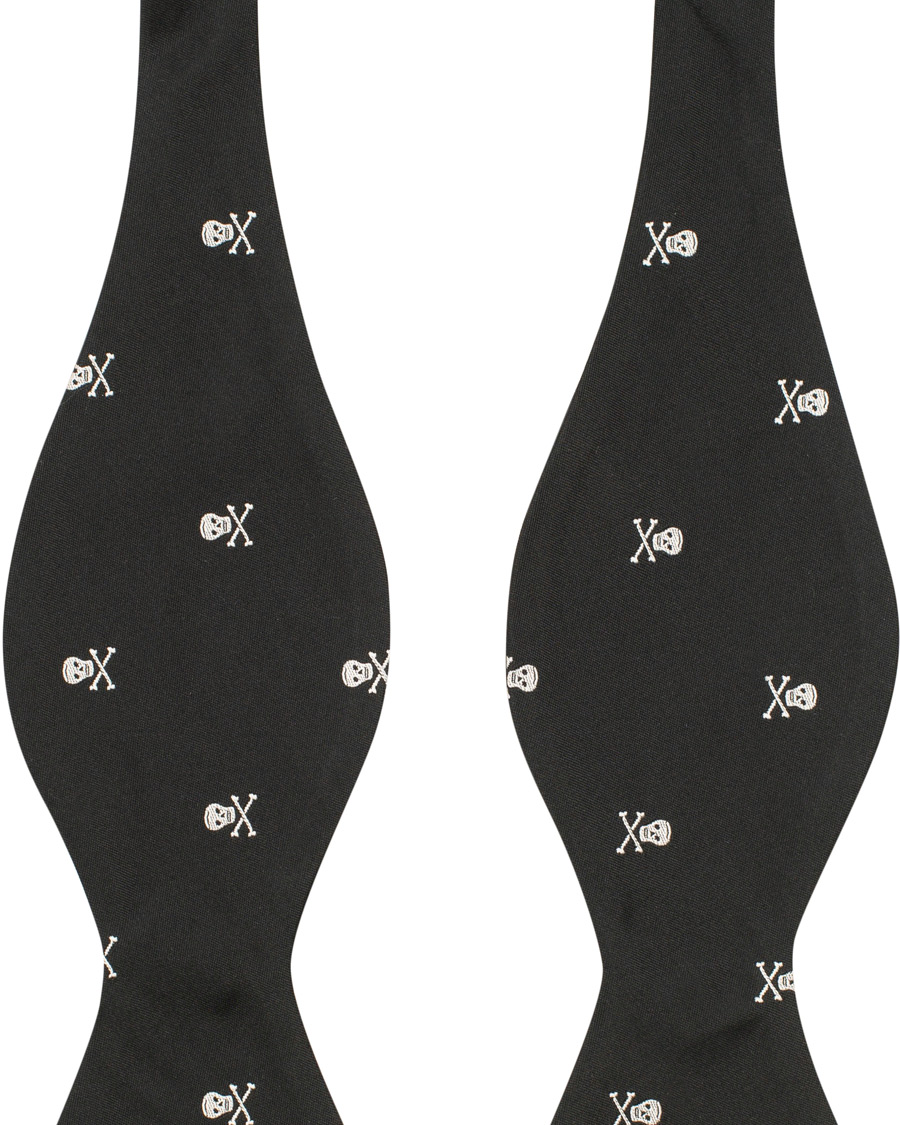 Herren | Ralph Lauren Purple Label Skull Bow Tie Black | Ralph Lauren Purple Label | Skull Bow Tie Black