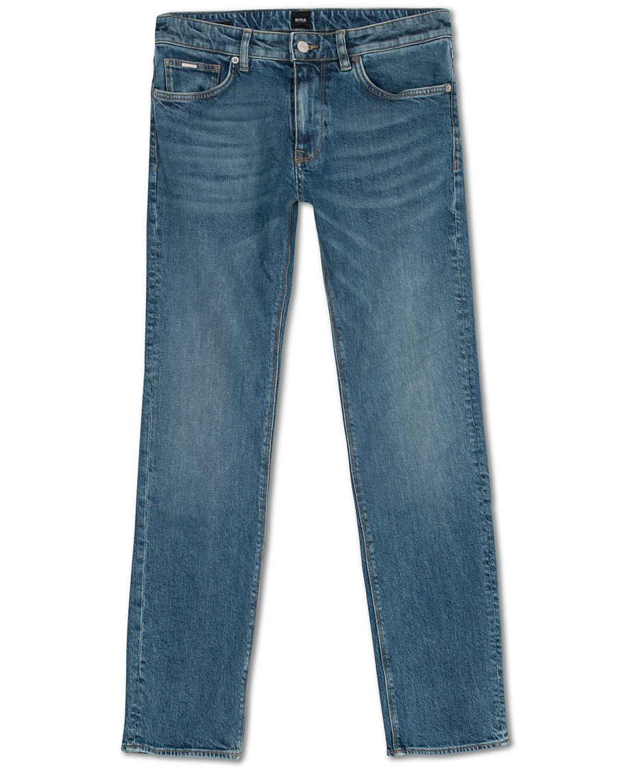 Herren | Jeans | BOSS BLACK | BOSS Maine Stretch Candiani Jeans Light Blue