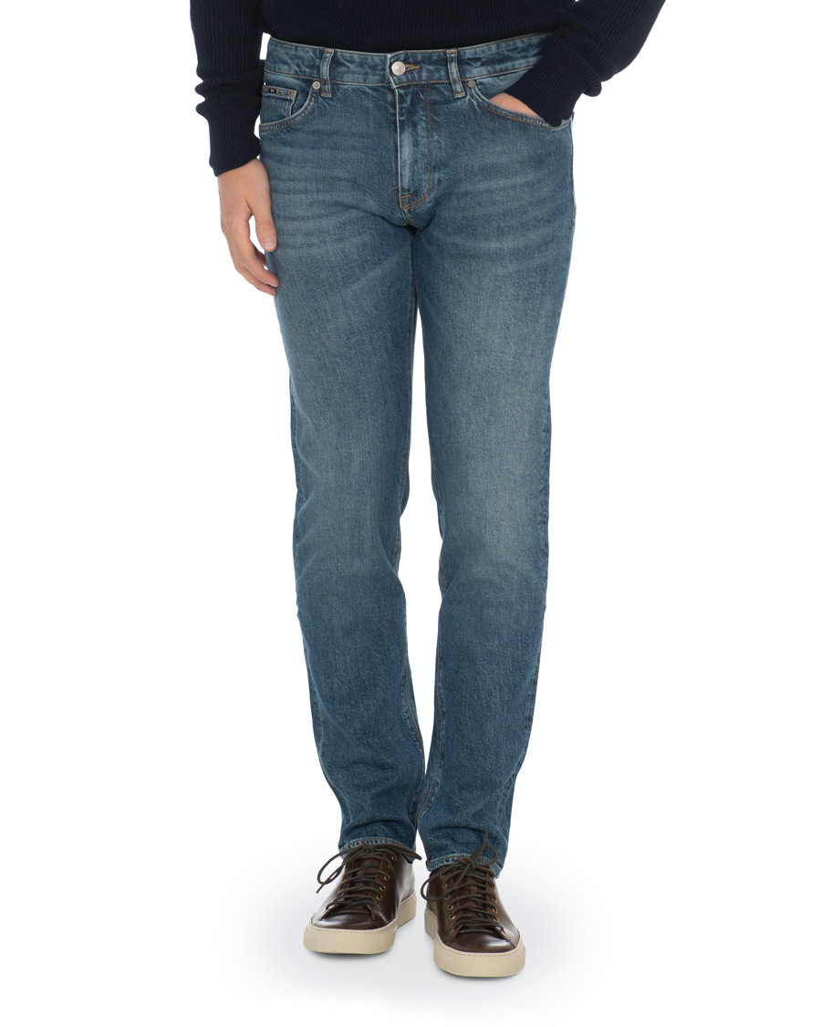 Herren | Jeans | BOSS BLACK | BOSS Maine Stretch Candiani Jeans Light Blue